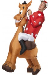 Inflatable Horse And Jockey Costume