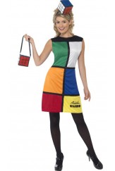 Ladies Rubik's Cube Costume