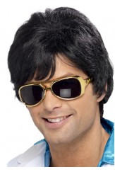 70s Shag Wig Black