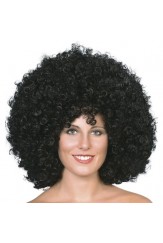70s Mega Huge Afro Wig Black