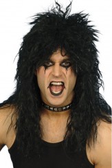 Hard Rocker Wig Black