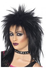 Rock Diva Wig Black