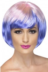 Funky Babe Wig Pink And Purple