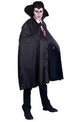 Black Fabric Cape