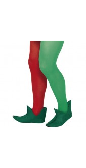 Smiffy's Green Elf Boots
