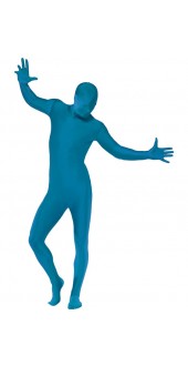 Blue Second Skin Suit