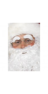 White Santa Eyebrows