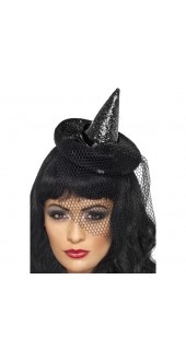 Mini Witches Hat, Black