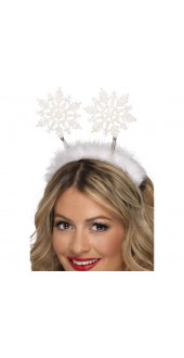 Snowflake Boppers With Marabou