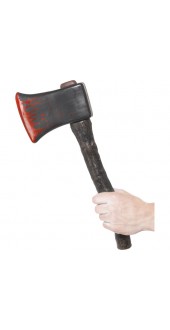 Axe With Blood Splatter