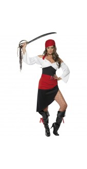 Sassy Pirate Wench  Costume 