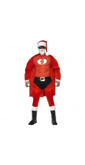 Smiffys Super Fit Santa Costume