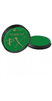 Smiffy's Make-Up Fx, Aqua Face and Body Paint, Bright Green