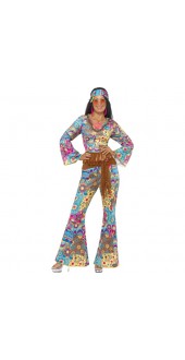 Hippy Flower Power Costume