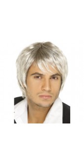 Boyband Wig Light Blonde And Brown