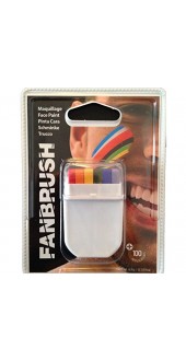 Rainbow Fan Brush Make-Up