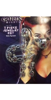 Gothic 3 Piece Jewellery Set