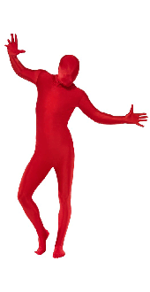 Red Second Skin Costume