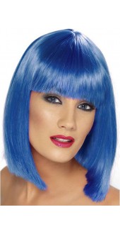 Blue Glam Wig