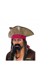 Budget Pirate Beard Set