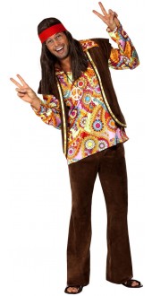 Psychedelic 1960s Hippie Costume