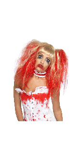 Blood Drip Wig