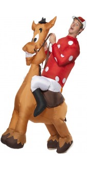 Inflatable Jockey Costume