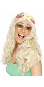 60s Groovy Wig Blonde