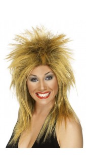Rock Diva Wig Ginger And Black