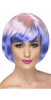 Funky Babe Wig Pink And Purple
