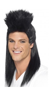 80s Rocker Mullet Wig