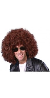 Brown Mega Huge Afro Smiffys