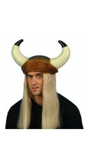 Viking Helmet With Hair 
