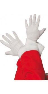 Santa Gloves White smiffys