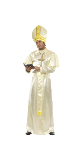 Mens Pope Fancy Dress Costume