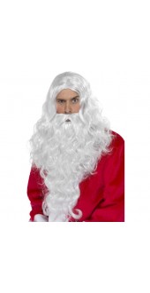 Father Christmas Wig And Beard 