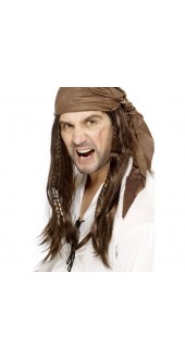 Buccaneer Pirate Wig 