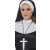 Silver Ornate Nun's Cross