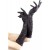 Long Black Temptress Gloves 