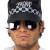 Black With Silver Frame Aviator Glasses