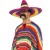 Large Sombrero Multicoloured