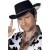 Cowboy Hat Black Flocked