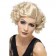 20'S Flirty Flapper Wig, Blonde