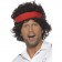 Eighties Tennis Player Wig
