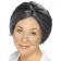 Granny Bun Wig, Grey