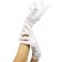 Ladies Short White Gloves