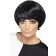 60s Psychedelic Wig Black