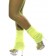 Ladies Neon Yellow Legwarmers