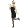 Black Fringed Flapper Costume