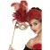 Red And Gold Eye Mask